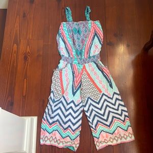 Joyous and free colorful jumpsuit.